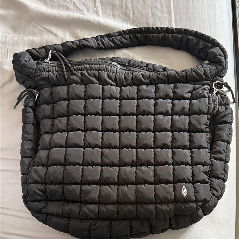 FP Movement by Free People Quilted Black Shoulder Bag